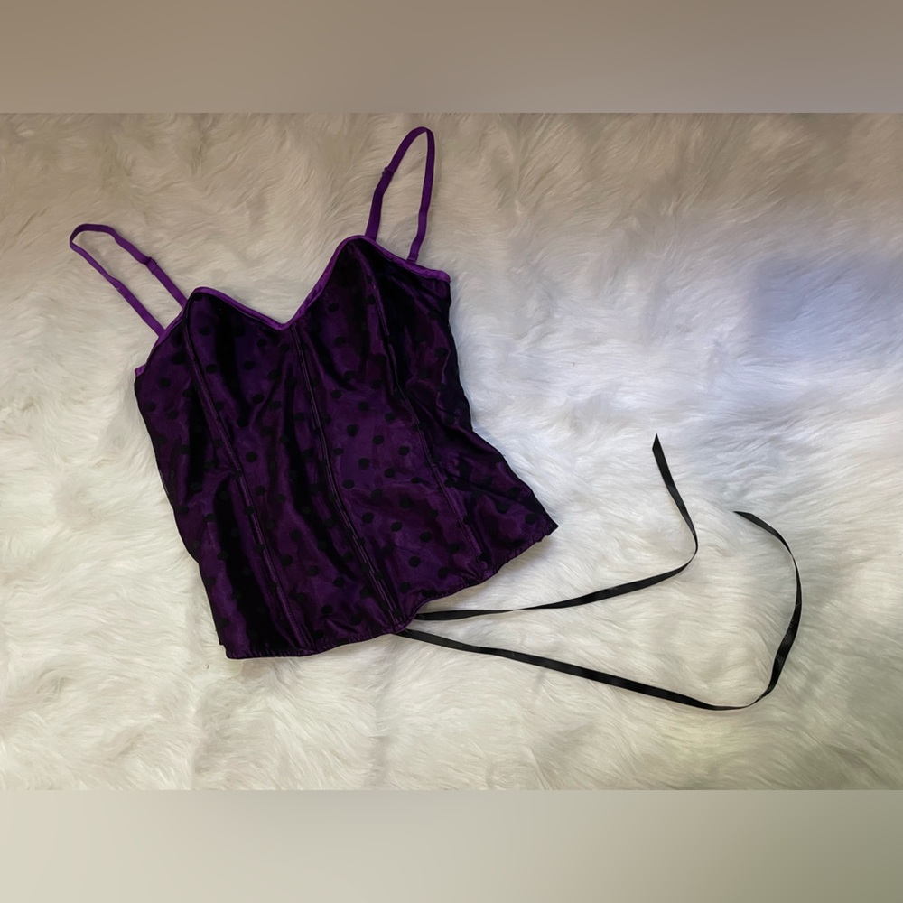 Fredrick’s of Hollywood Purple Corset